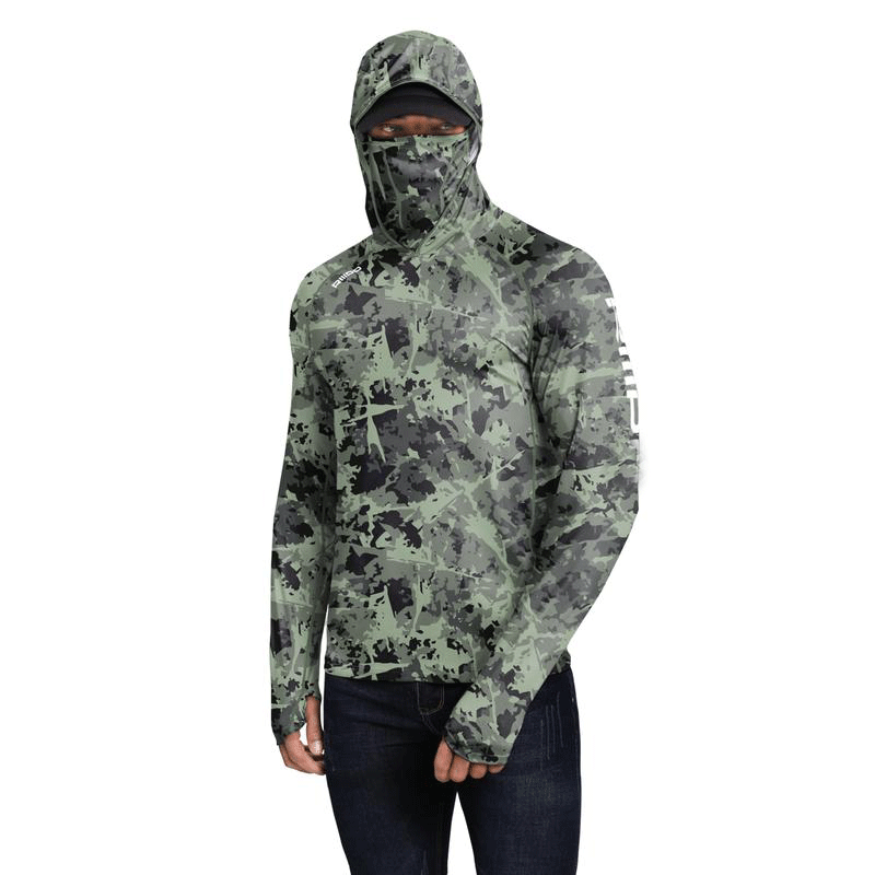 Men’s UPF 50+ Sun Protection Hoodie with UV Detection