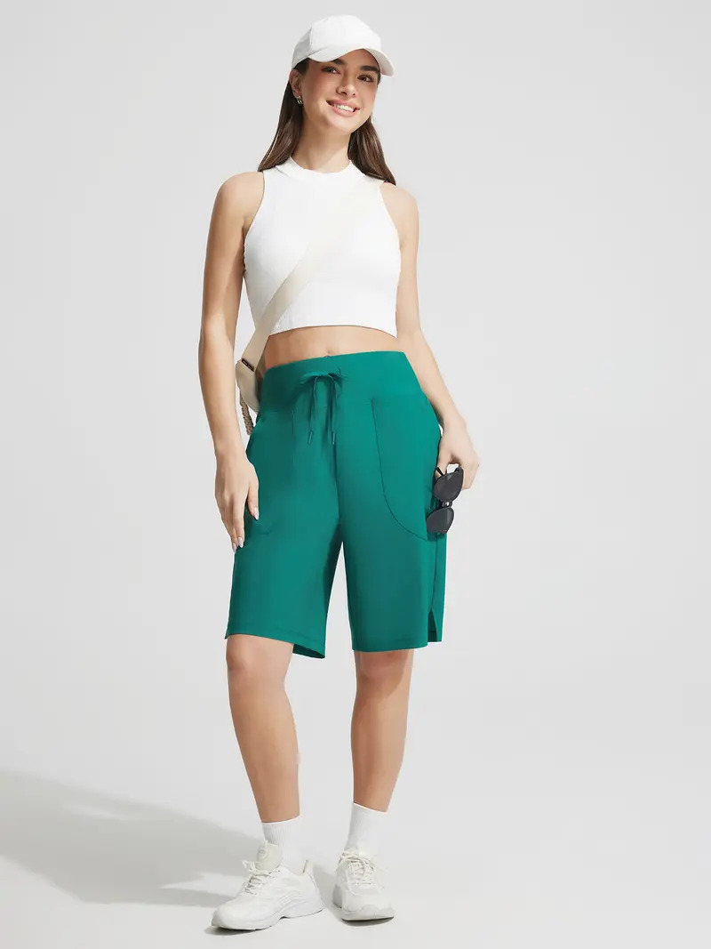 Women's Long Swim Shorts – With Lining and Pockets