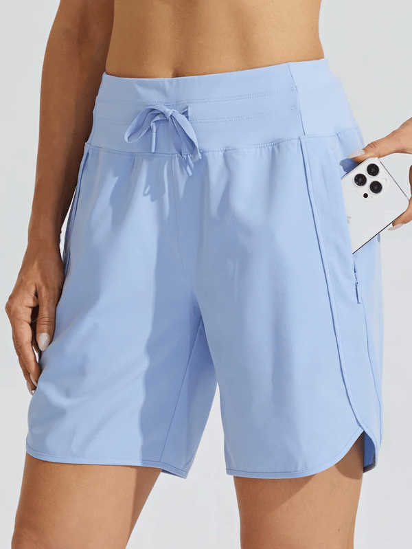 🔥New Arrival 49% OFF🔥Women's Active 7 Inseam Athletic Long Running High Wasistband Shorts