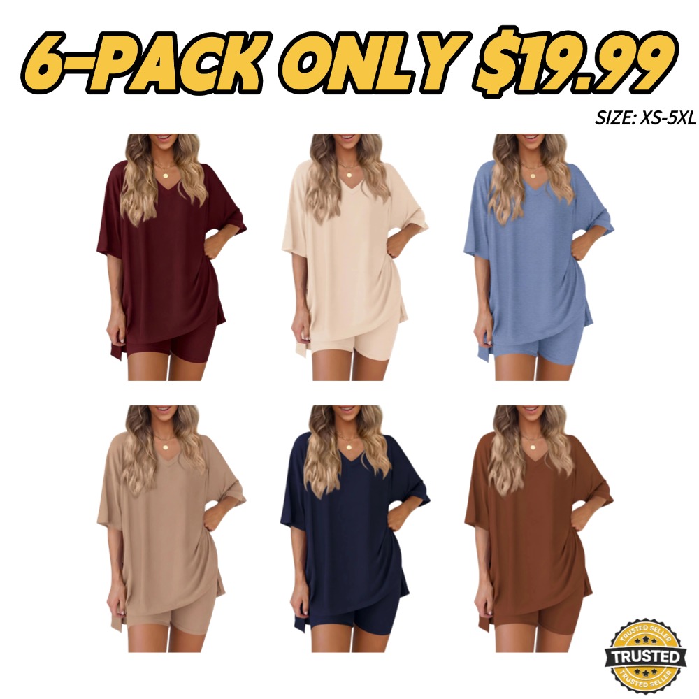 Women's Casual Two-Piece Loungewear Set