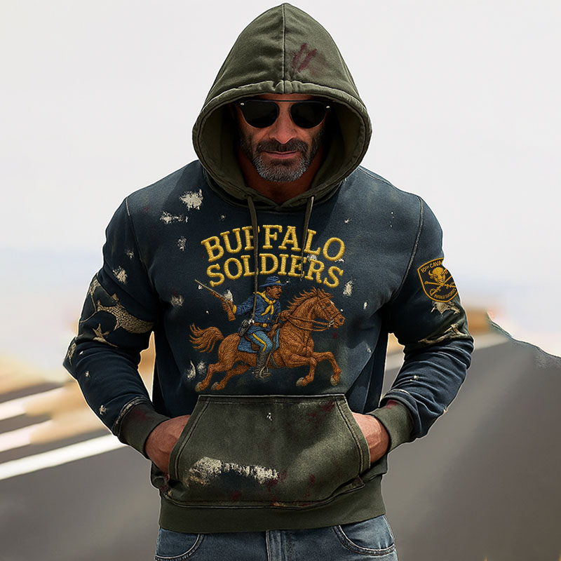 Buffalo Soldier Casual Hoodie