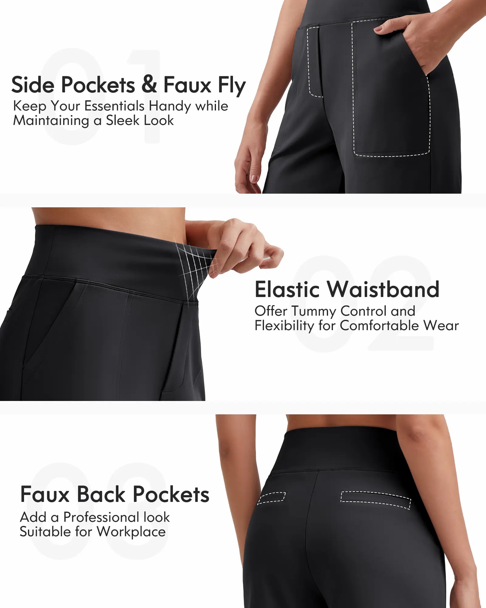 Women's High Waist Wide Leg Yoga Shorts – 4