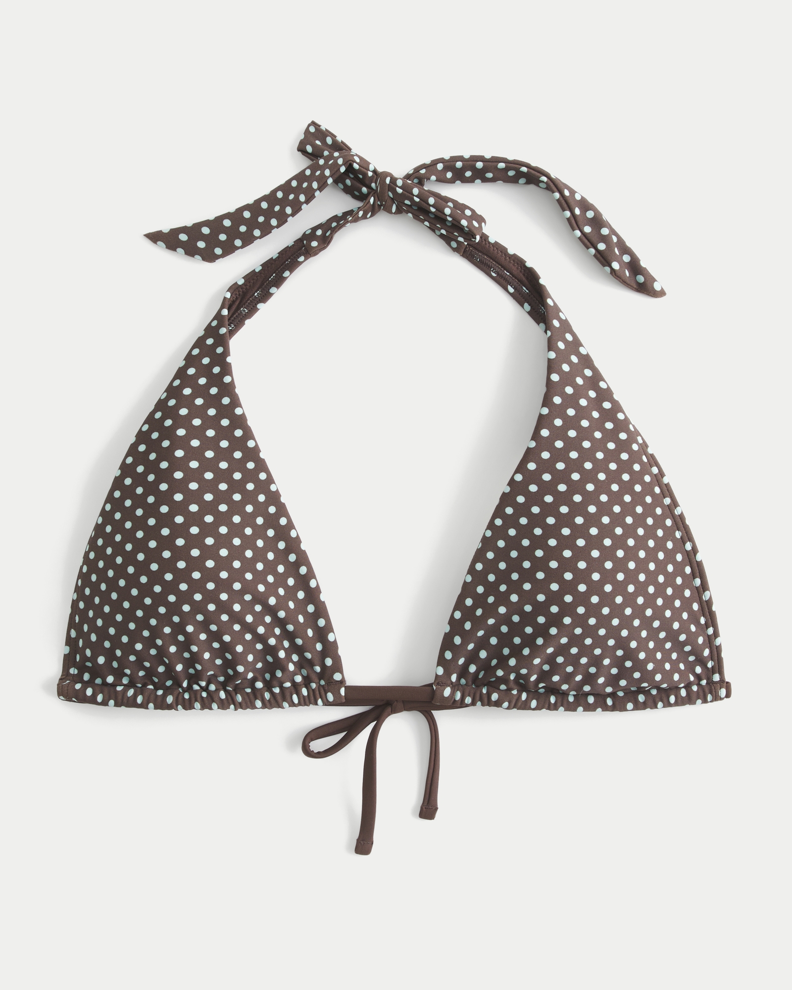 Halter Triangle Bikini Top