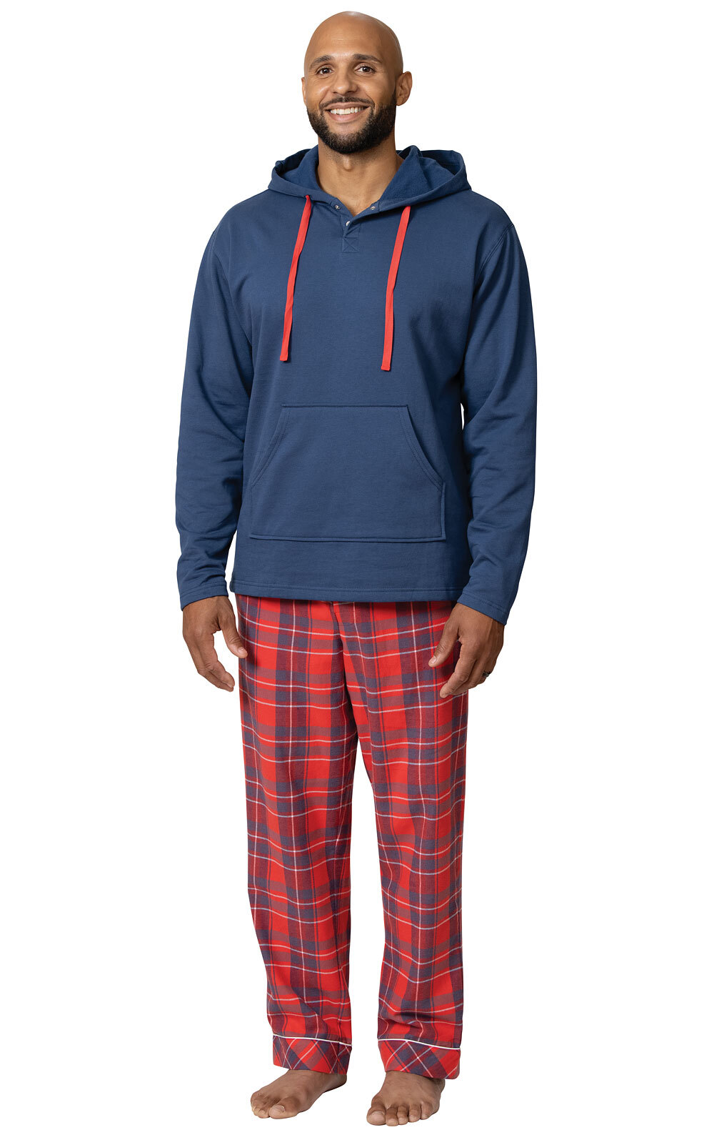 Americana Plaid Matching Family Pajamas
