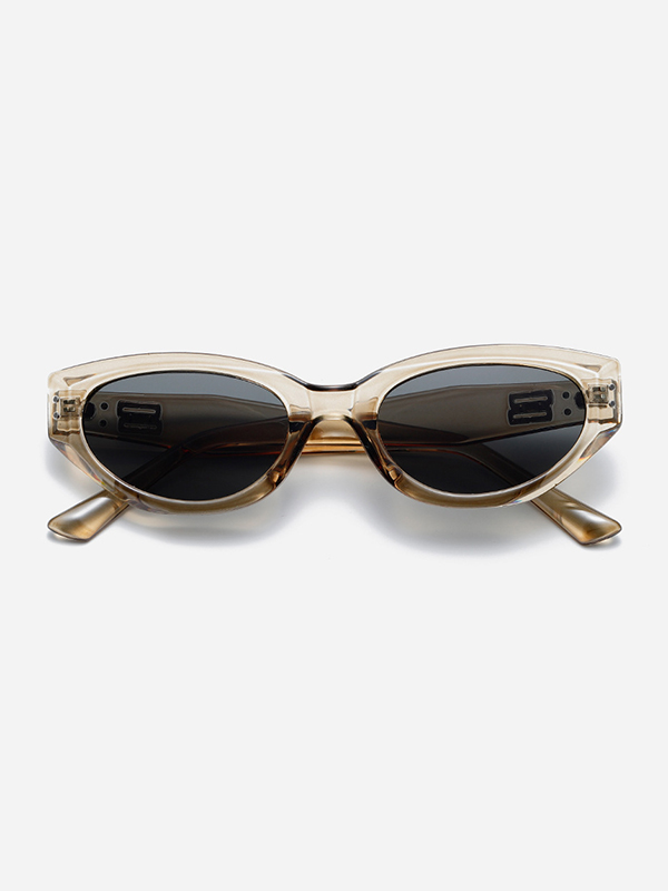 Geometric Sun-Protection Sunglasses Accessories