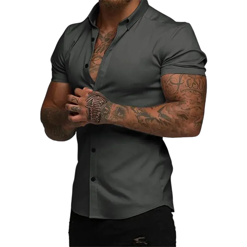 10PACK-Mens Casual Button Down Shirt