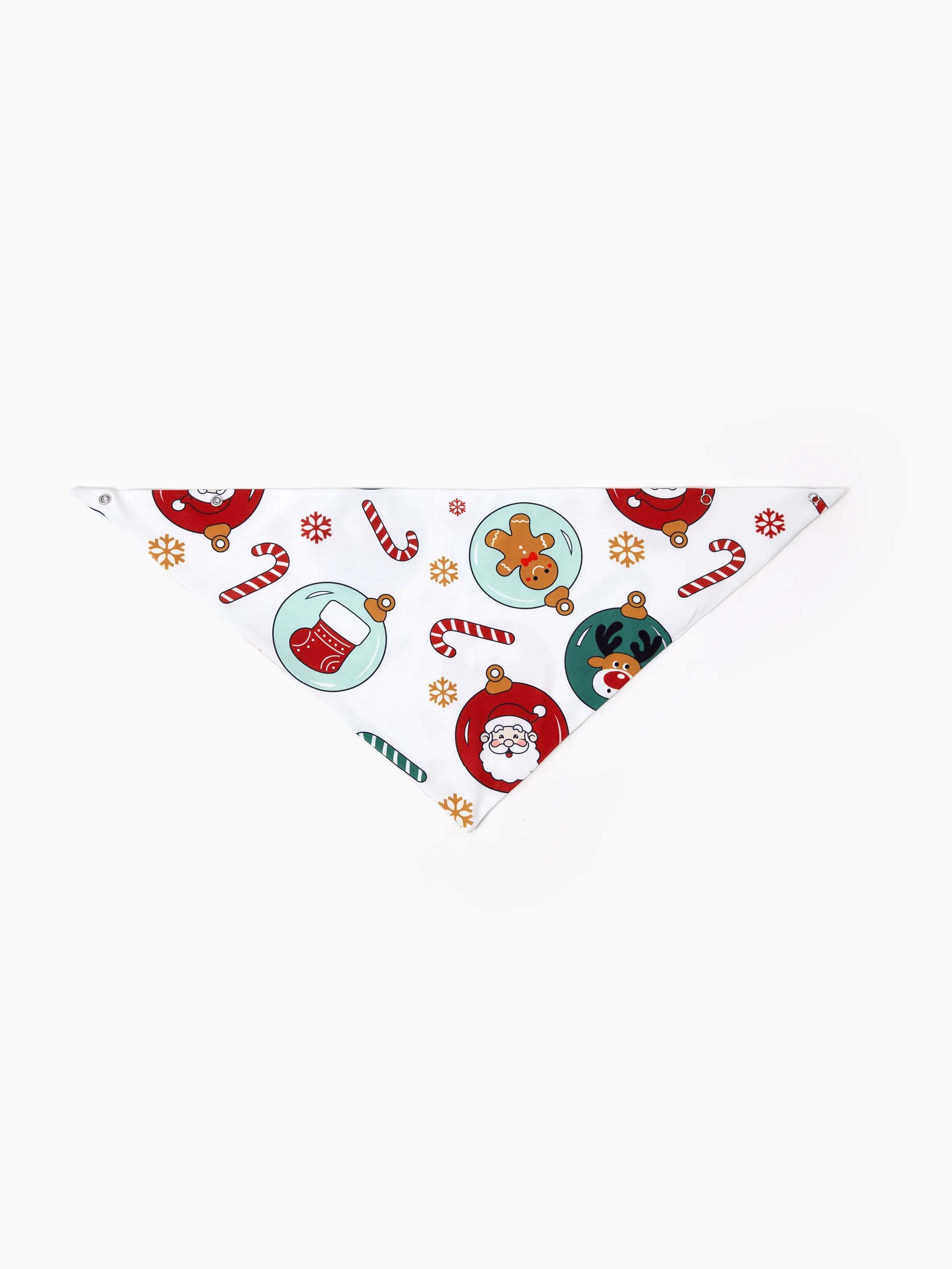 Christmas Matching Family Pajamas Set Reindeer and Santa Claus PJS with Christmas Socks Green