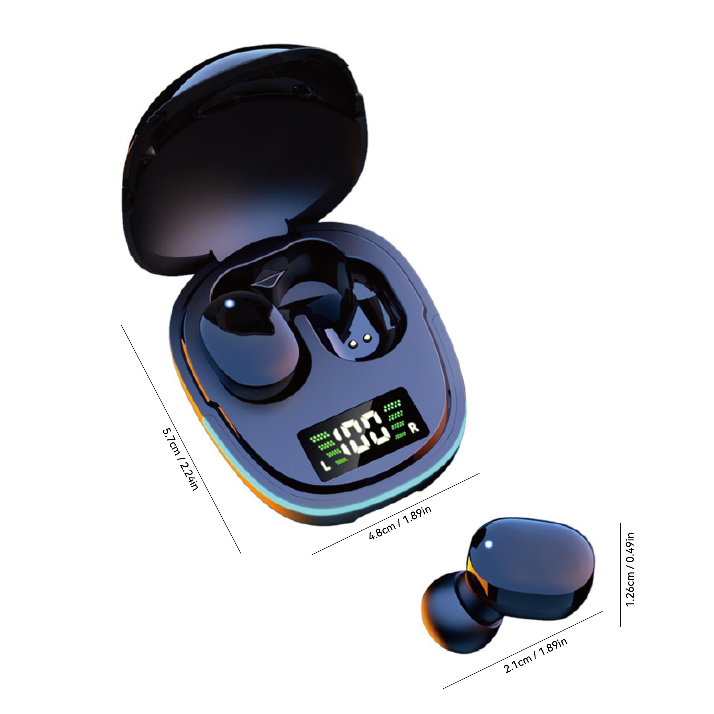 True Wireless Stereo Earbuds Gaming Hands-Free Earphones