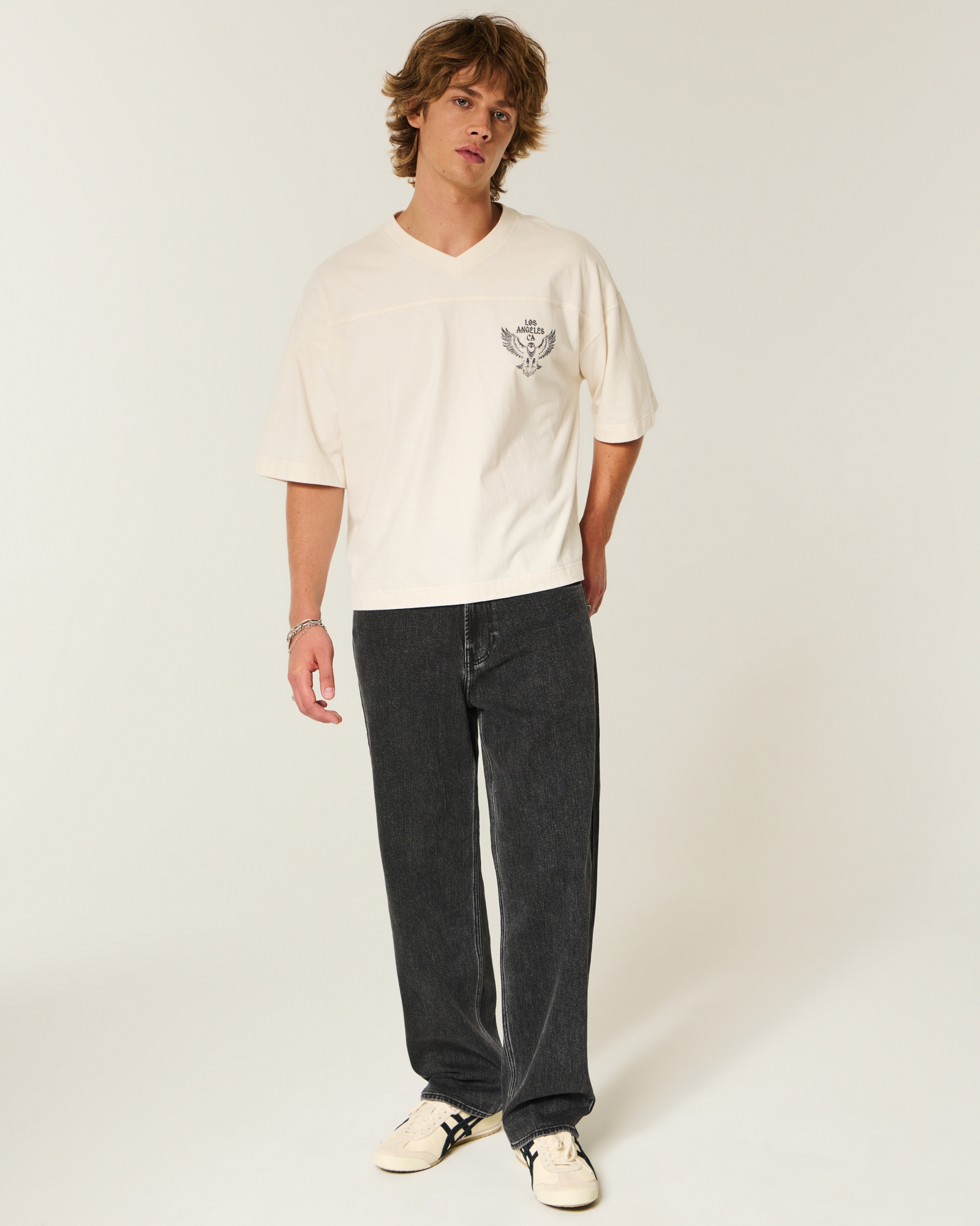 Light Wash Baggy Jeans