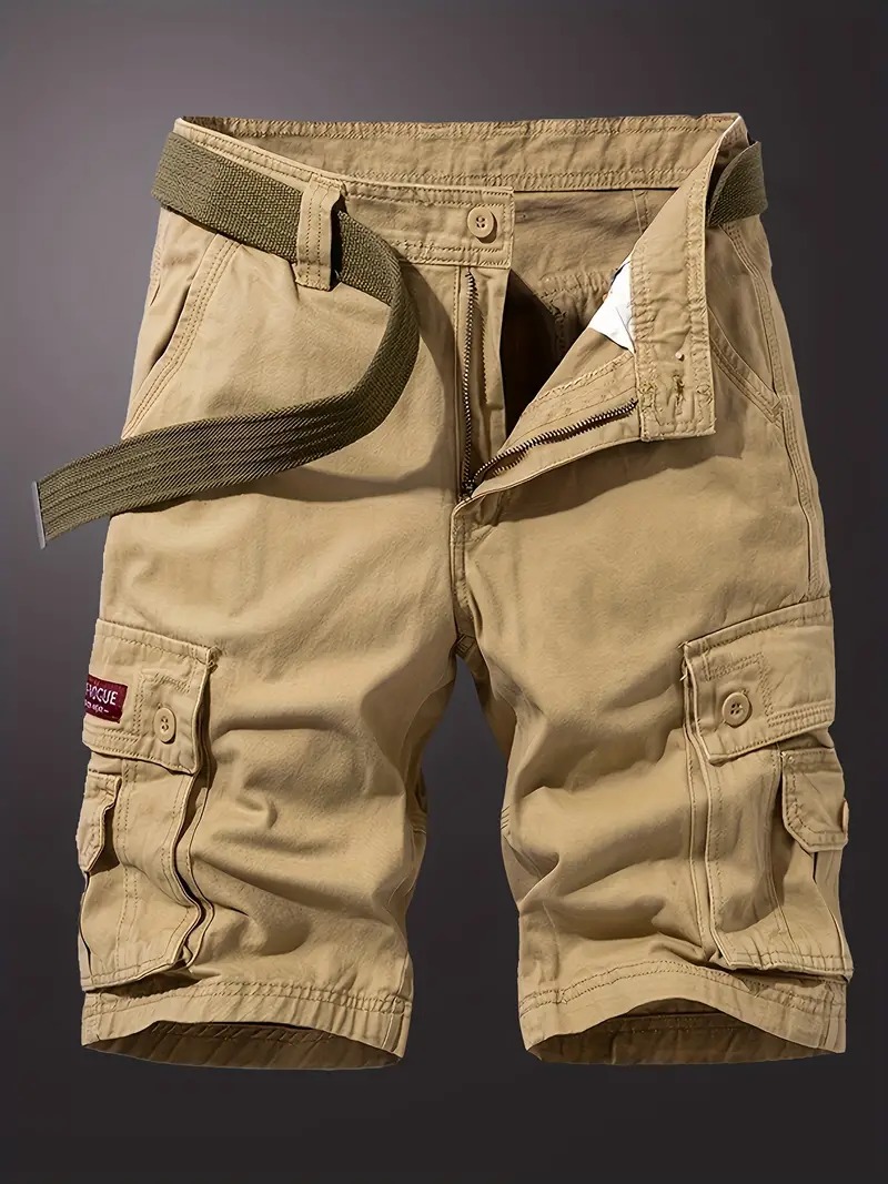 Men's Multi-pocket Casual Sports Straight Shorts