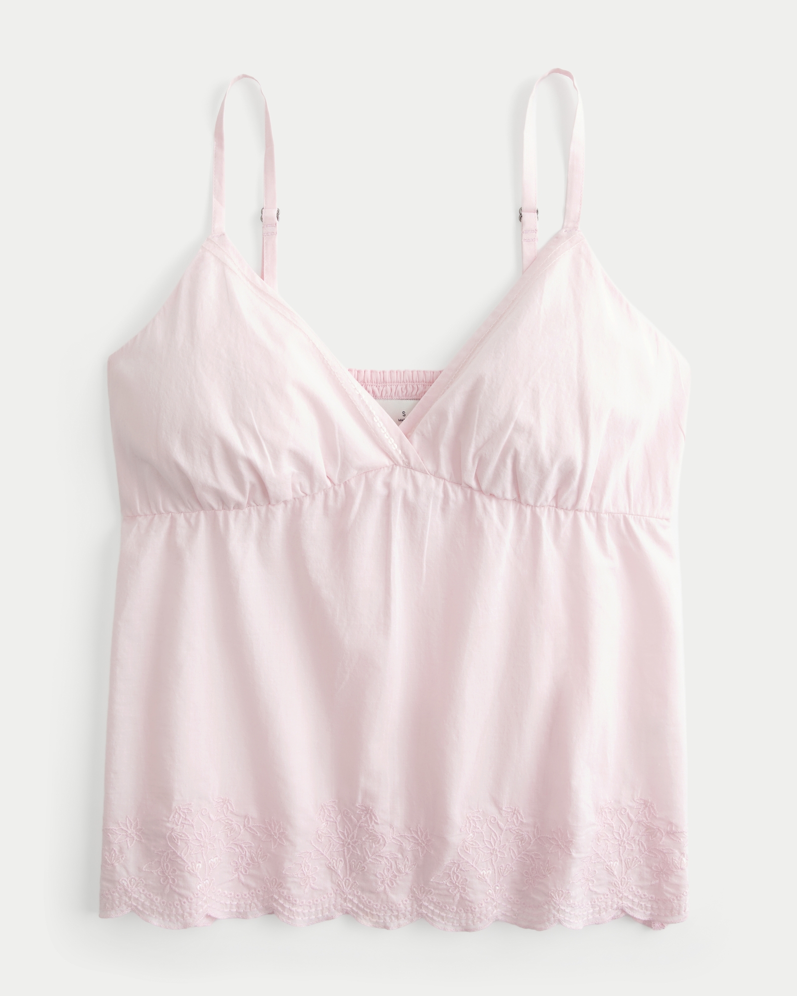 Embroidered Sequin Tank