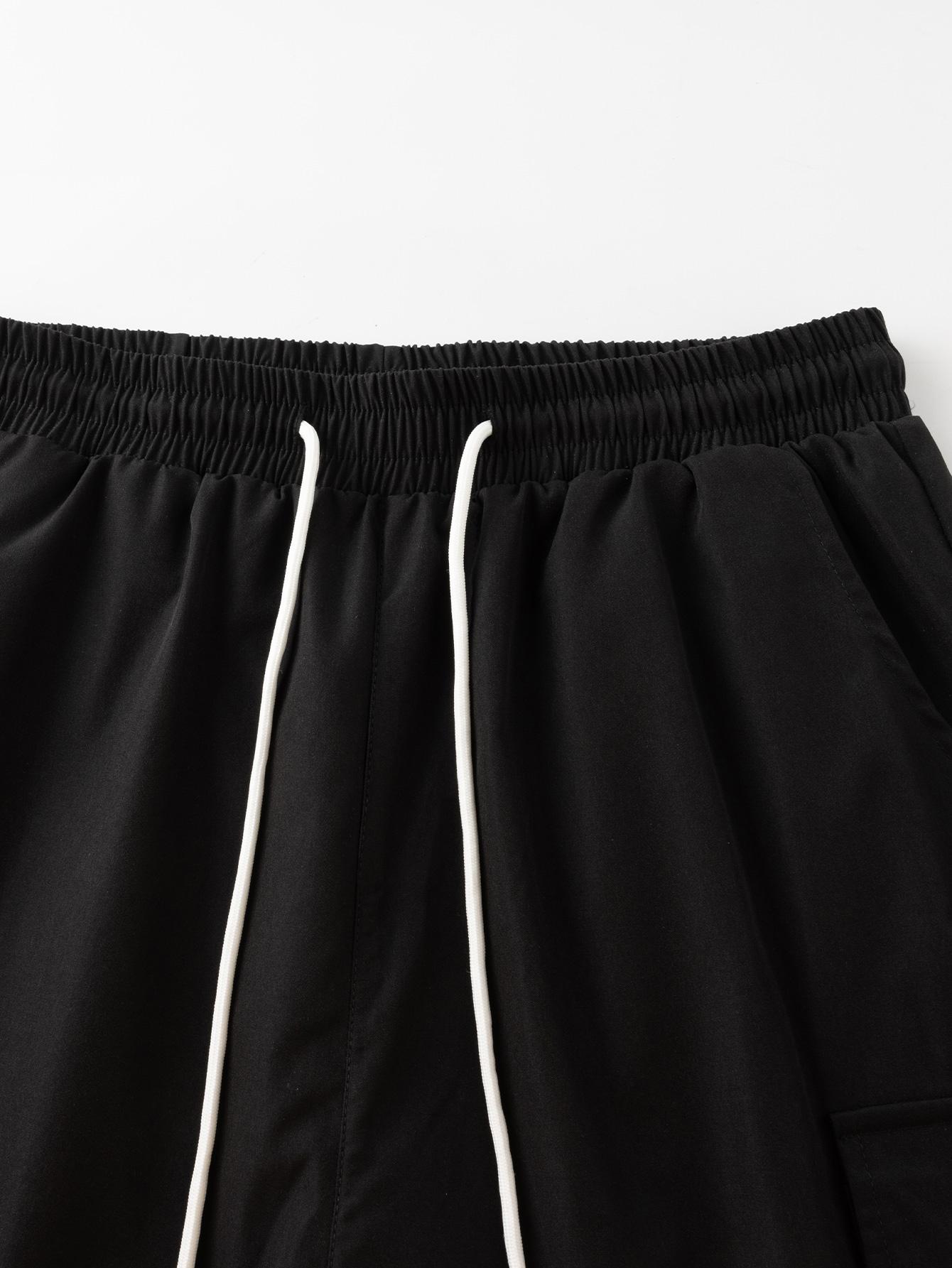 Men's Lightweight Cargo Shorts — New Summer Arrival: Drawstring Waist, Breathable Fabric