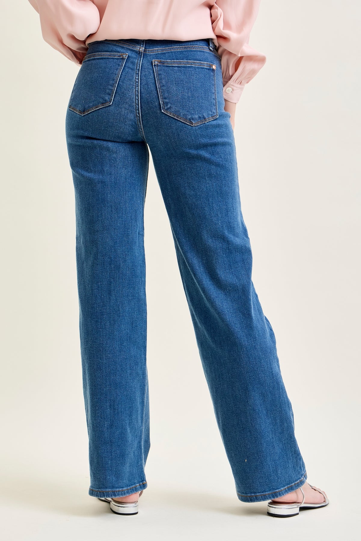 Katie High Rise Vintage Classic Wide Leg