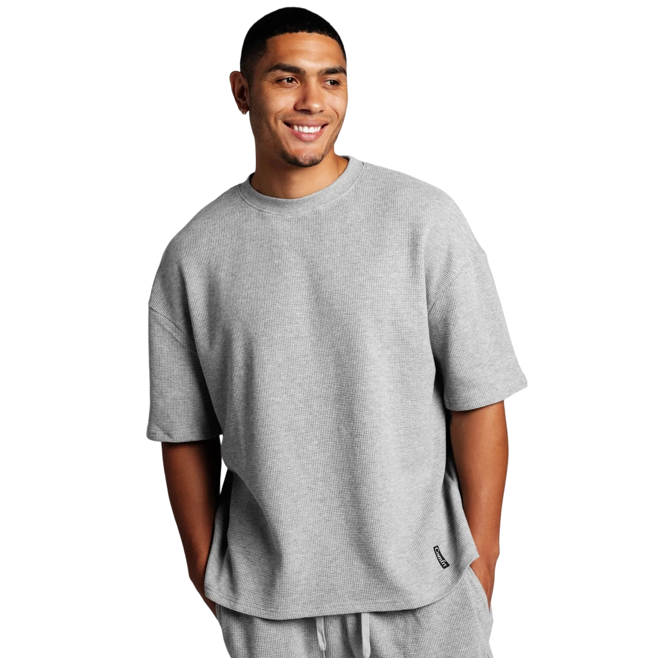 Unisex Waffle Knit Lounge Tee