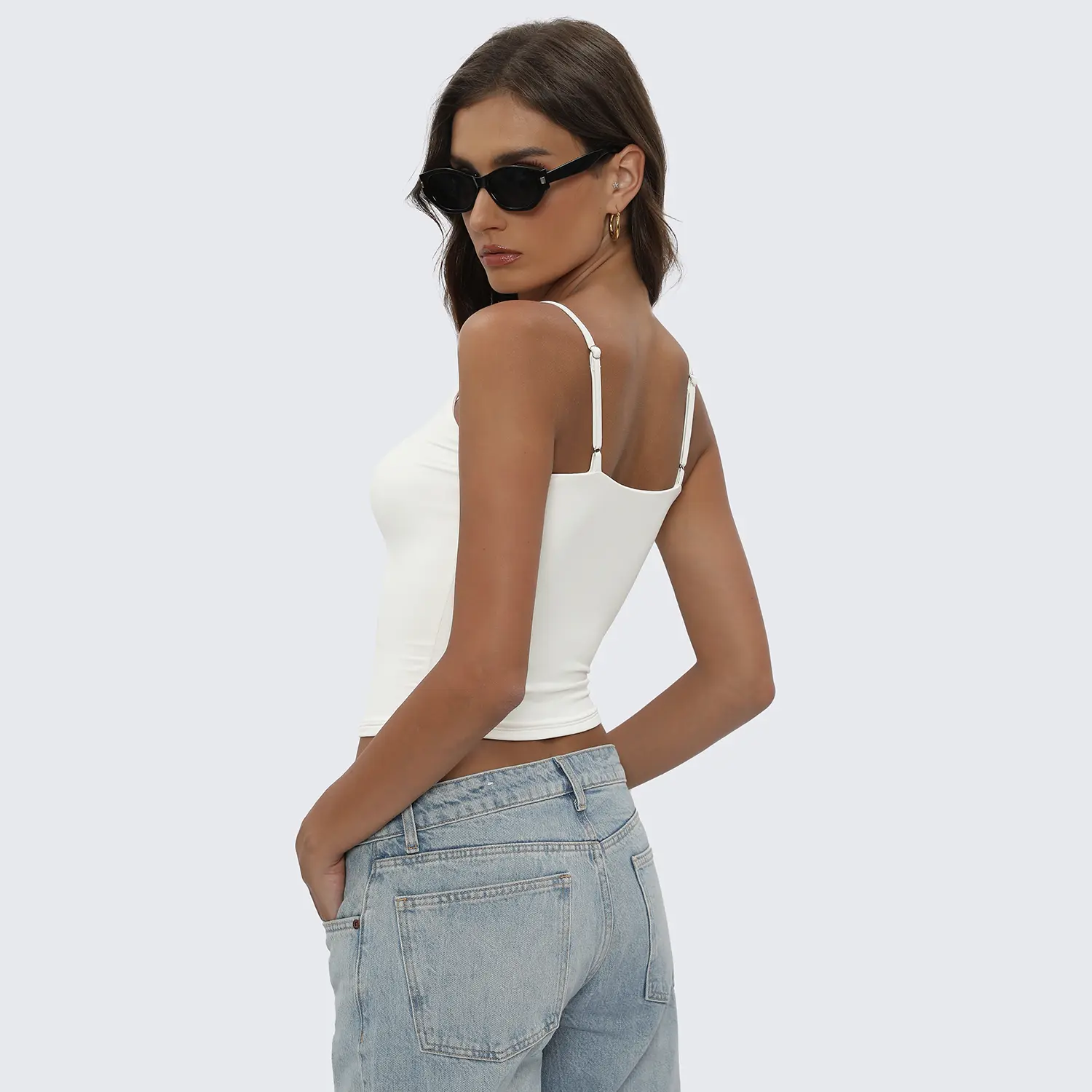 🔥Women's Square Neck Cami Top - Chic & Versatile🔥