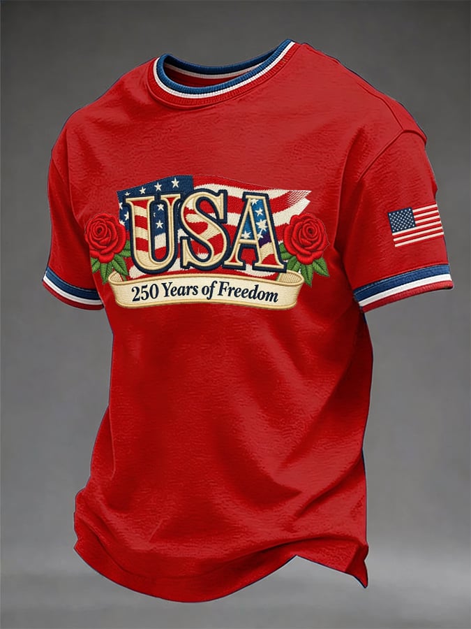 Men's 250th Anniversary Printed T-shirt