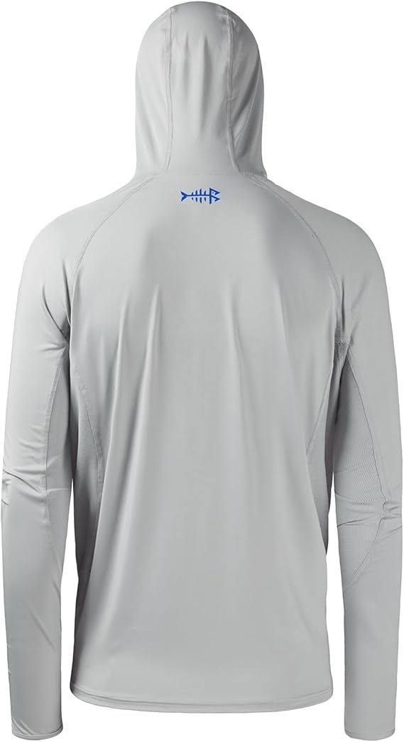 ☀️☀️UPF 50+ Men’s Long Sleeve Fishing Shirt with Mask UV Neck Gaiter Hoodie
