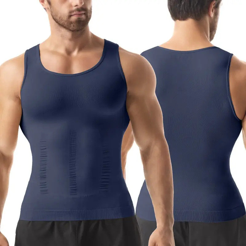 Men's slimming compression vest