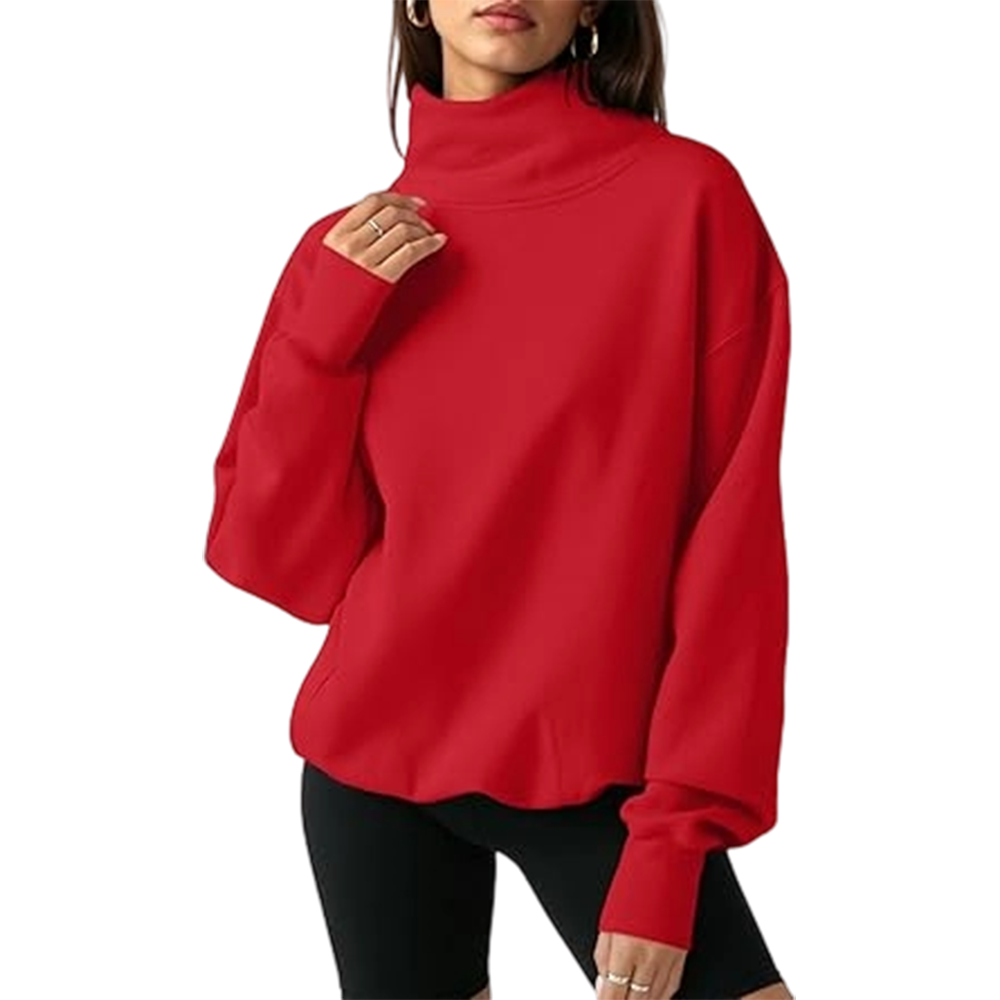 Women's Casual Cute Oversized Sweatshirt