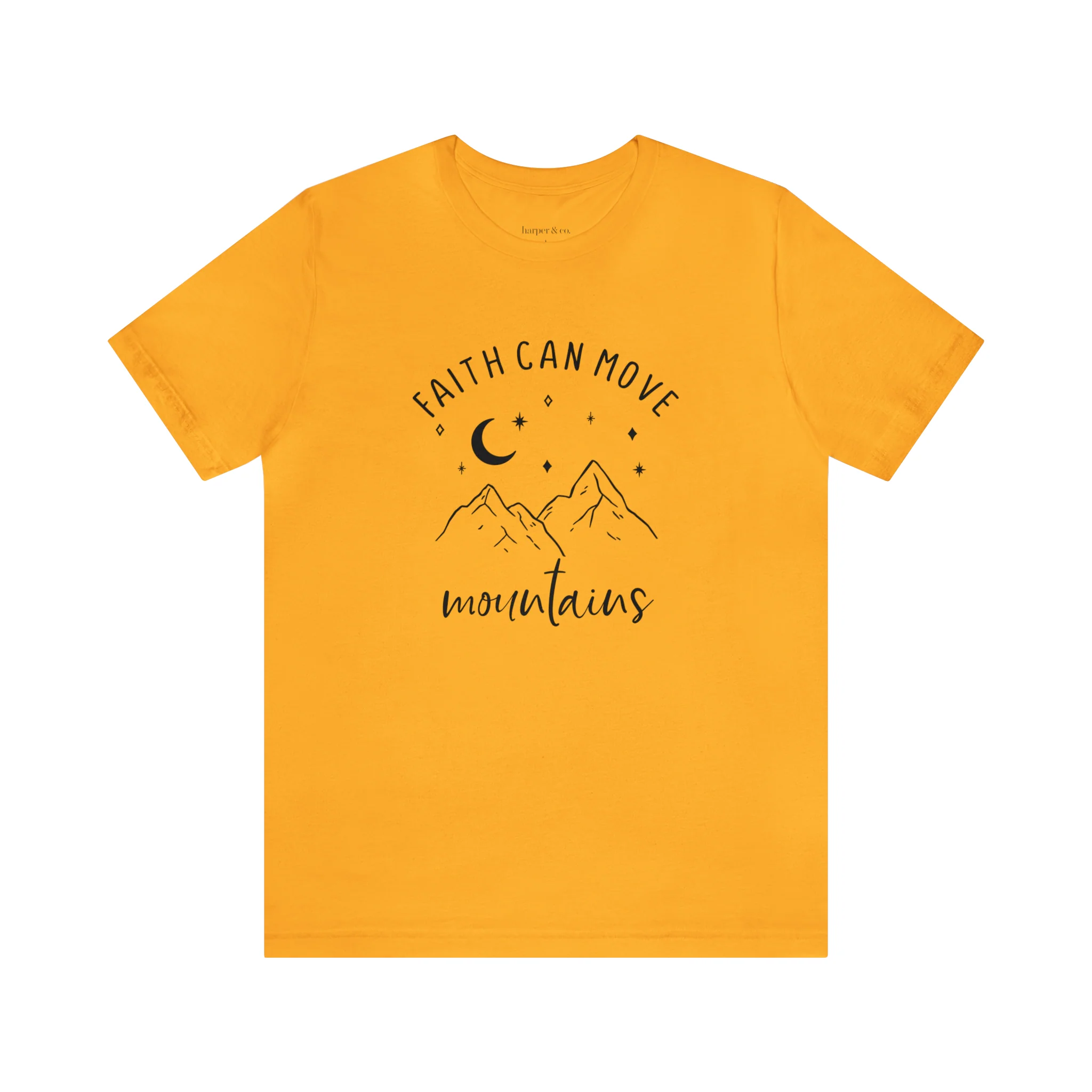 Move Mountains Unisex Jersey Short Sleeve Tee