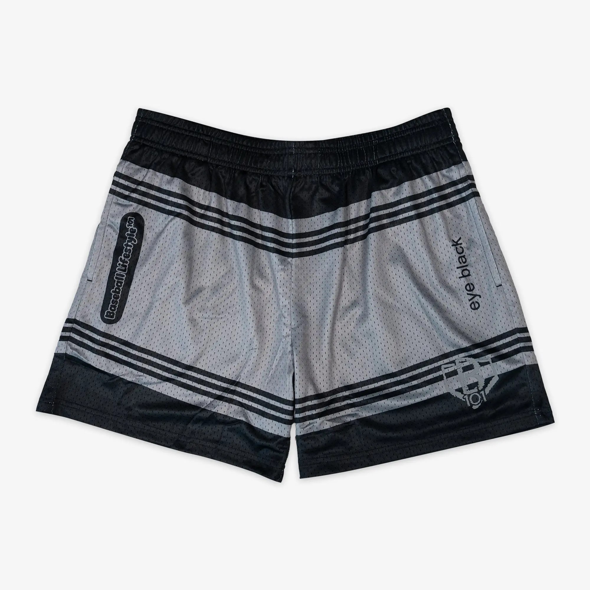 9-Pack Youth Mesh Athletic Shorts with Pockets – Assorted Colors
