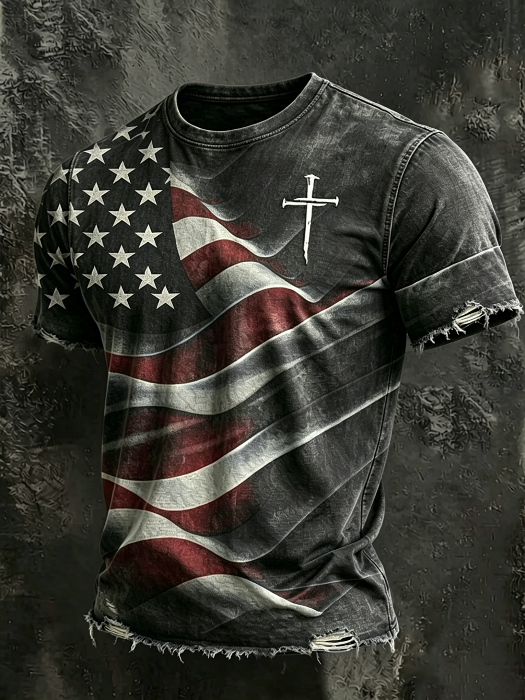 Men's USA Print T-Shirt