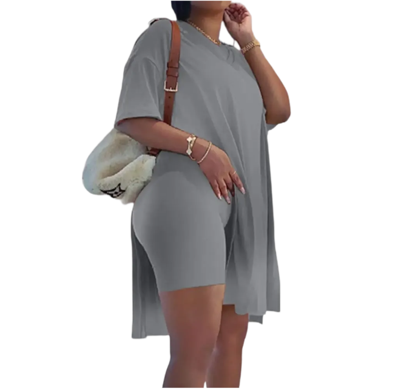 Women's Spring Summer Hooded Top & Lounge Pants Set