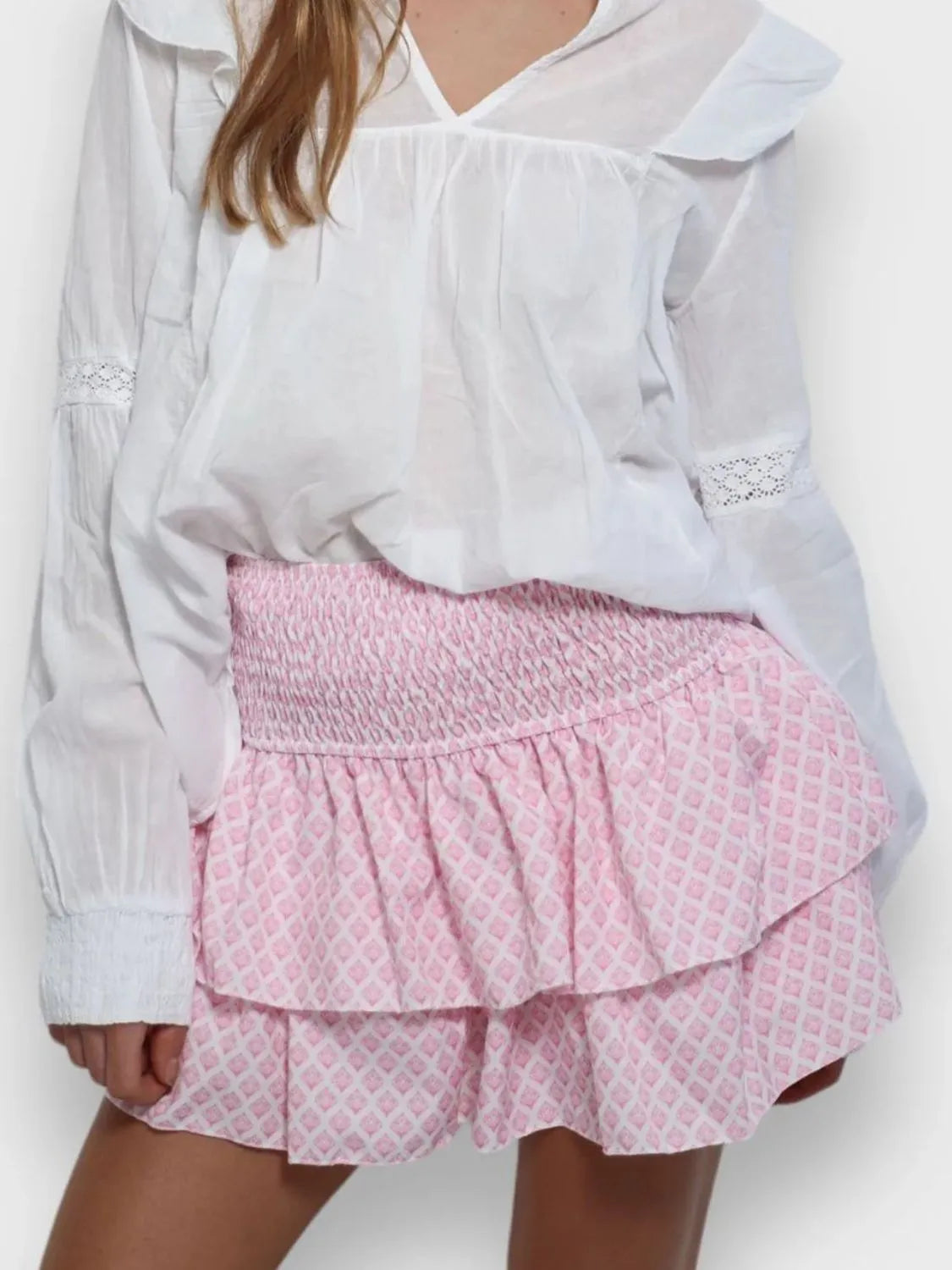 Layered Mini Skirt