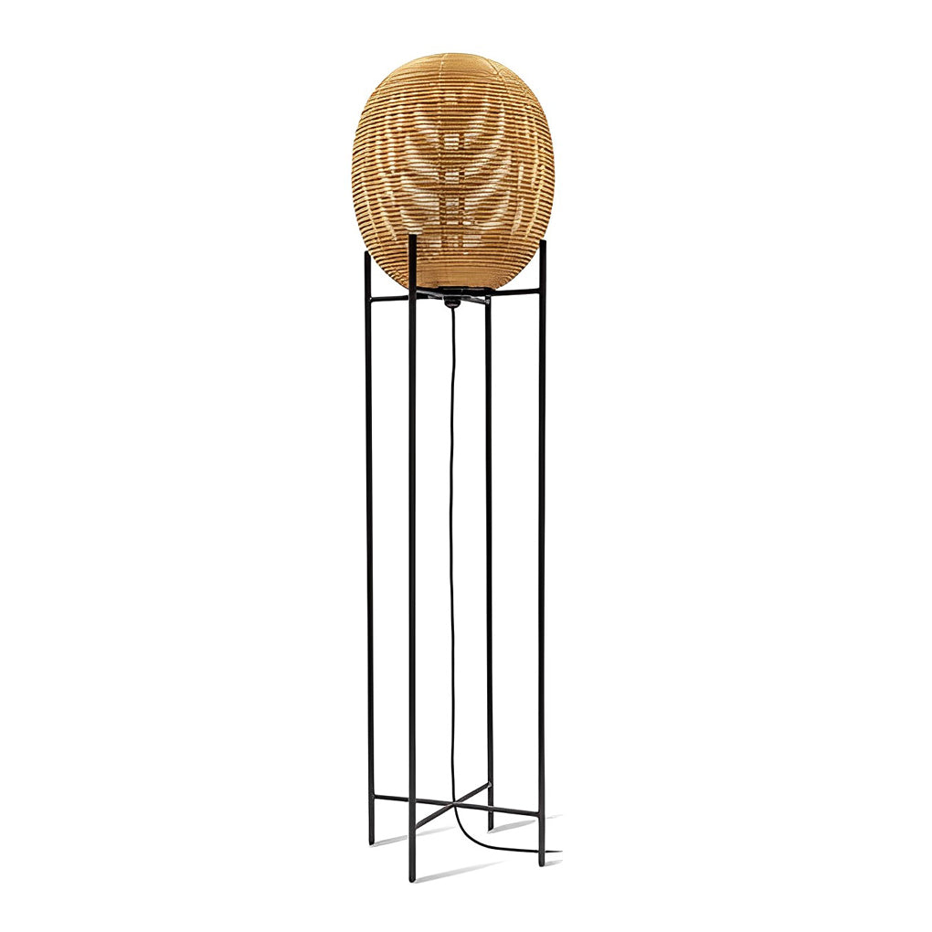 Rattan Lantern Shaped Nordic LED Table Lamps Floor Lamp Desk Light