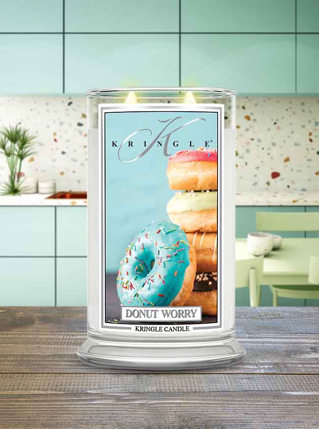 Donut Worry Large Jar | Soy Candle