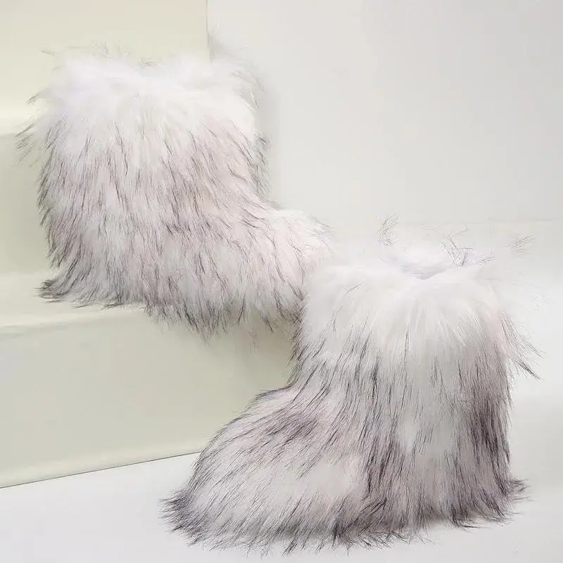 🔥Clearance sale,Limited to Christmas only 🔥Women's Trendy Fur Winter Boots