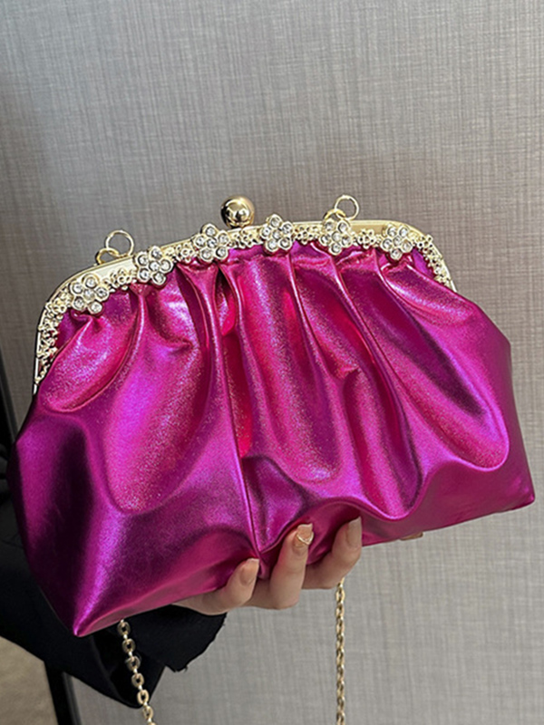Pleated Shiny Bags