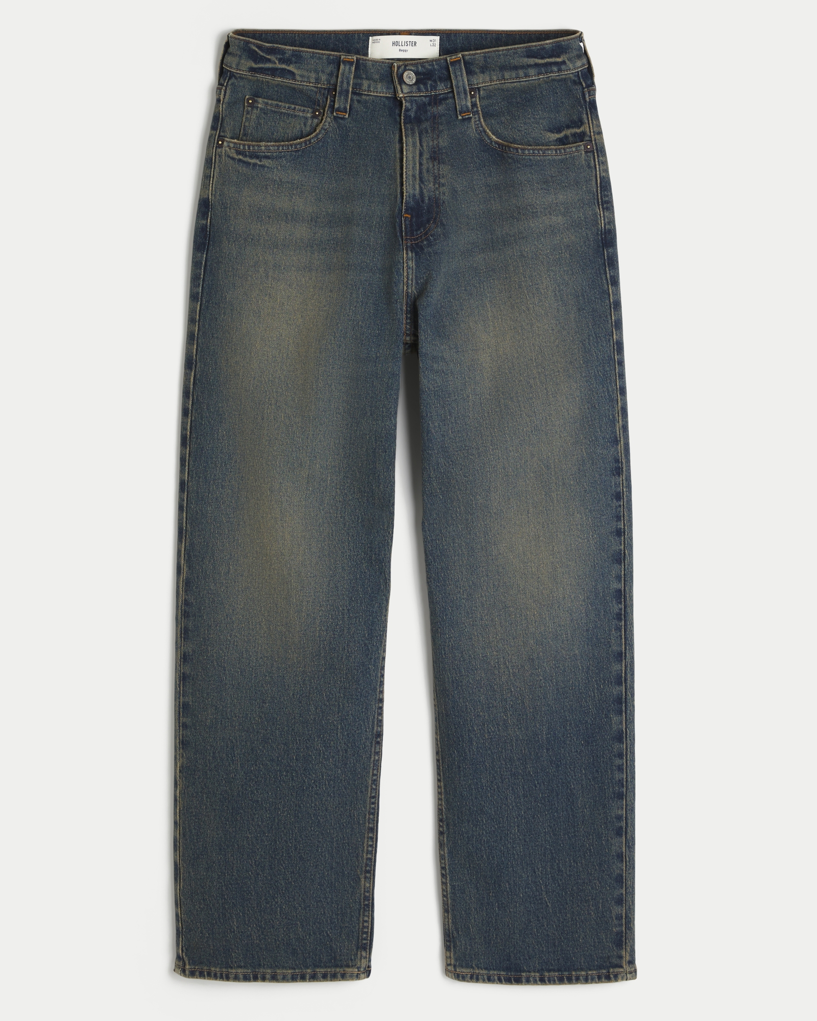 Light Wash Baggy Jeans