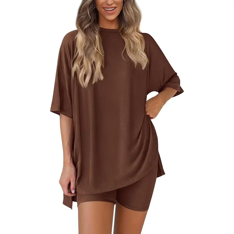 Crewneck Two-Piece Set For Women