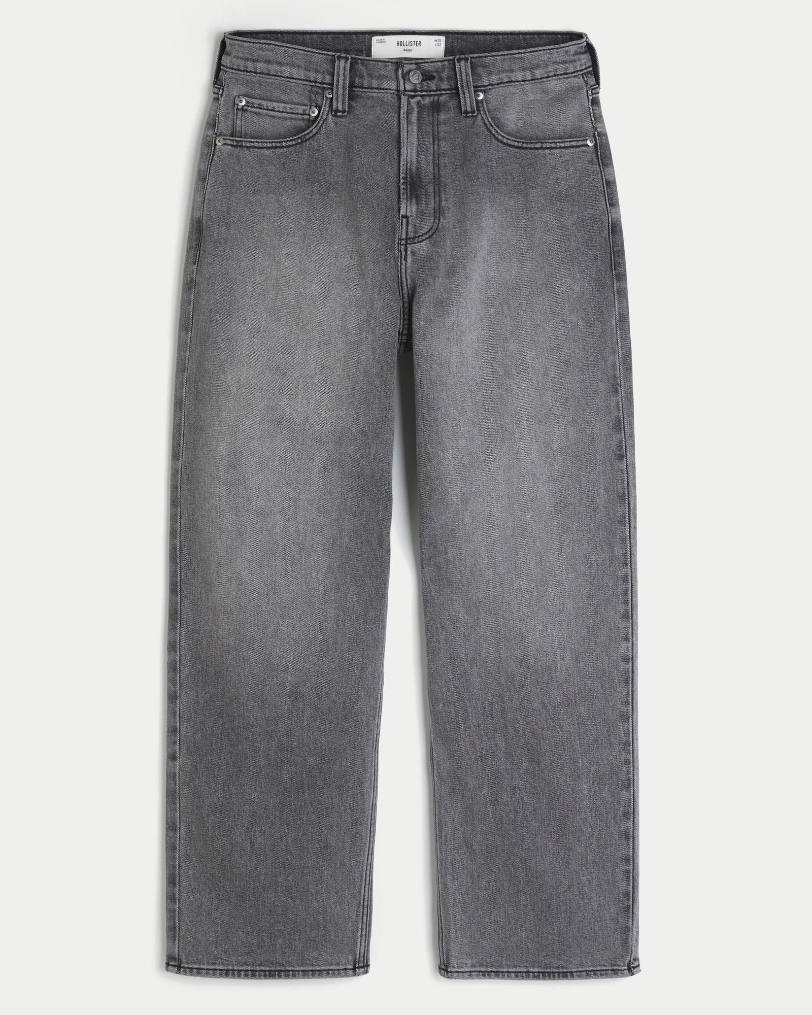 Grey Baggy Jeans