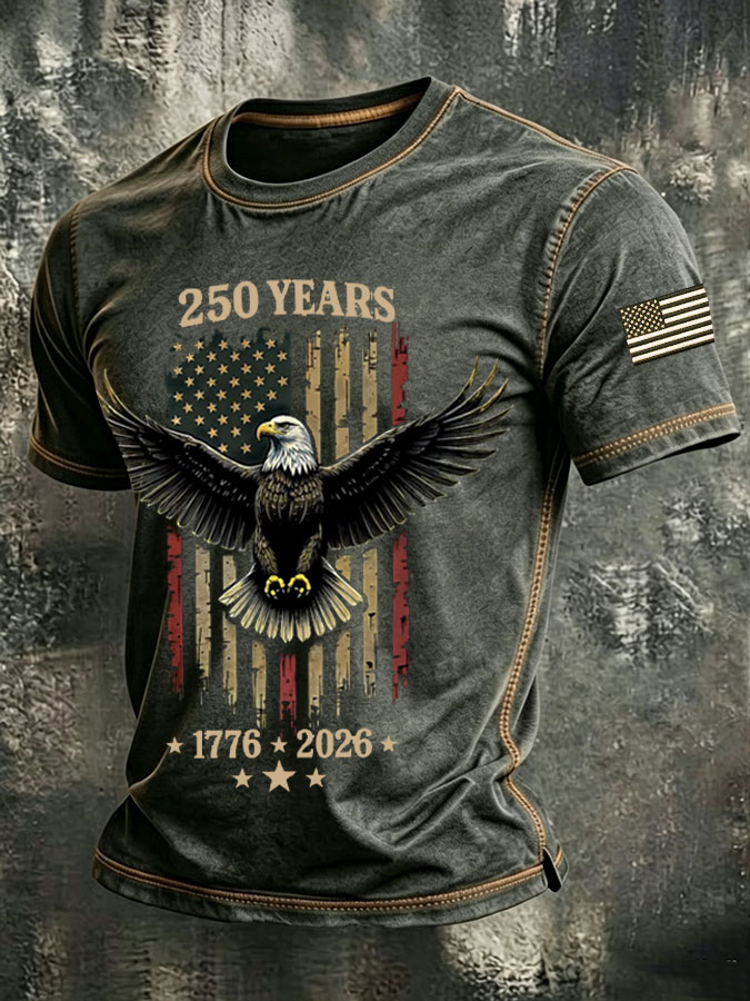 Men'S American Eagle Printed Casual T-Shirt