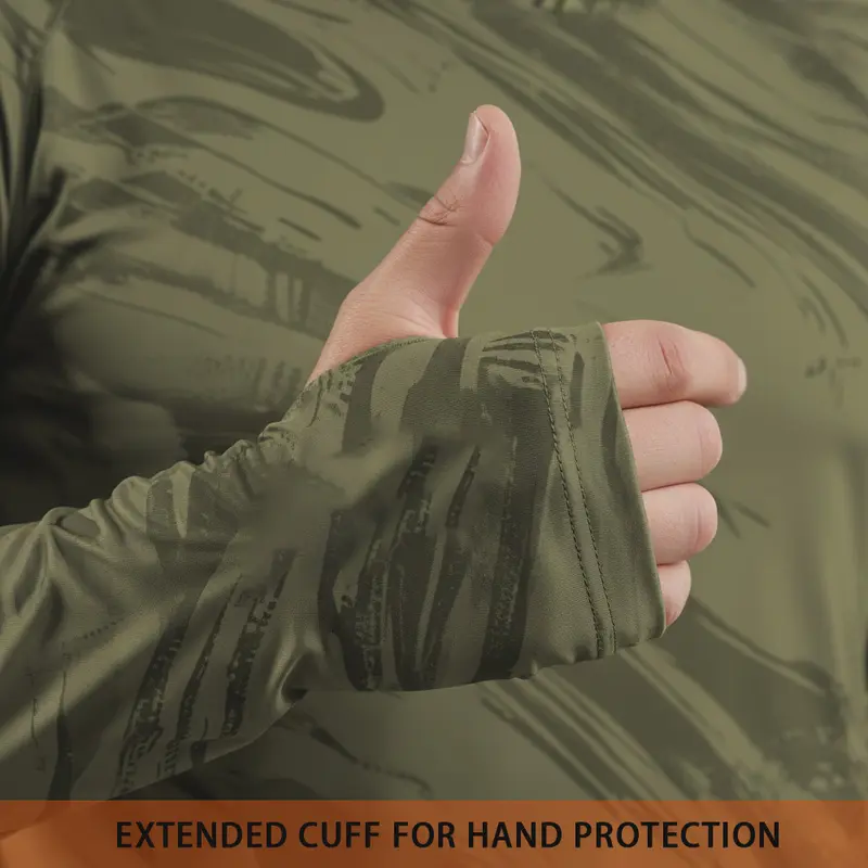 Men's 5-Piece Set: Quick-Drying, Breathable Hoodie & Long-Sleeve T-Shirts