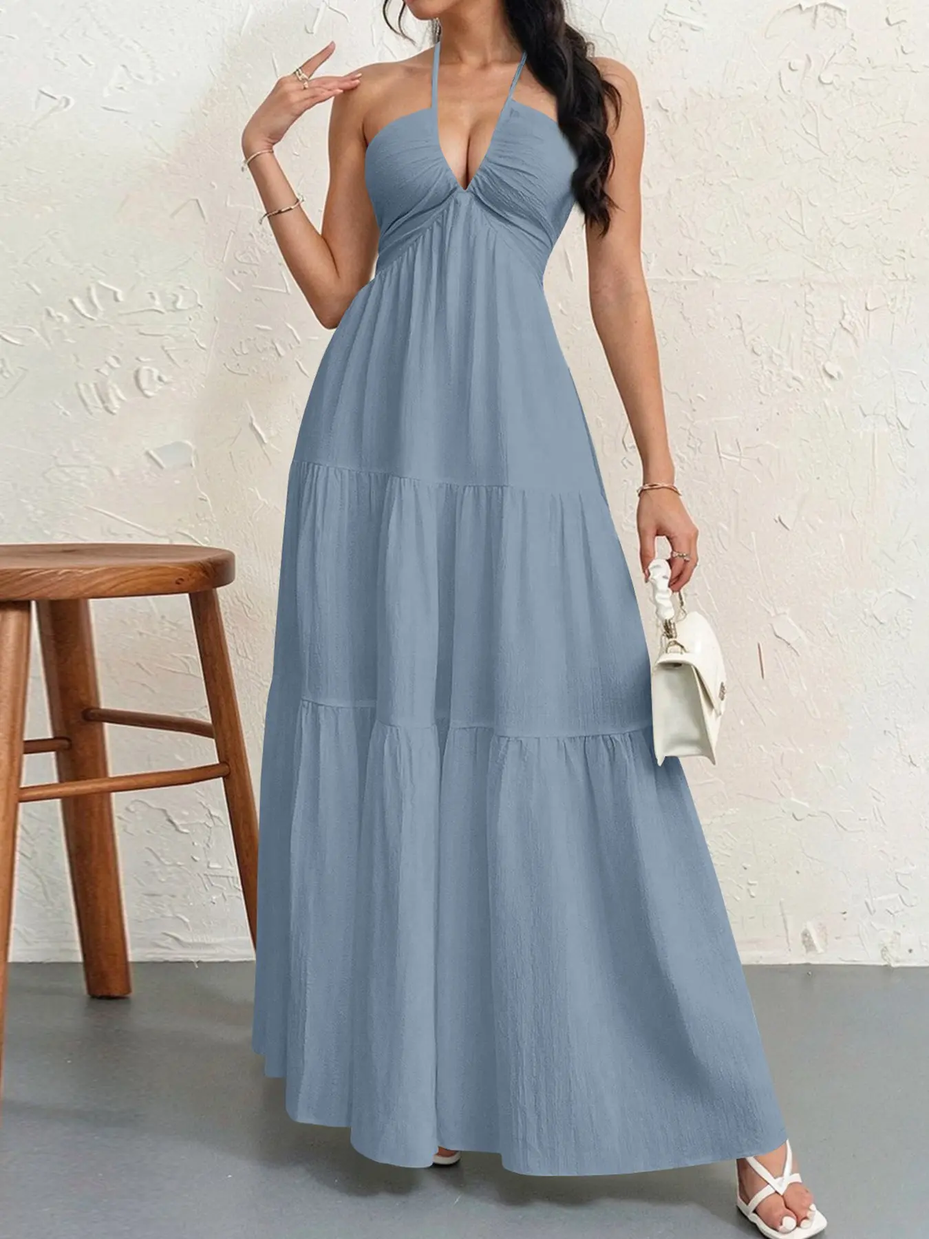 Women's Plain Dress, Summer Clothes Women