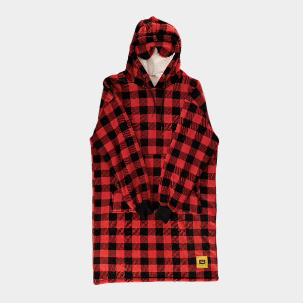 Wearable blanket Oversized with sherpa lining One size fits most.