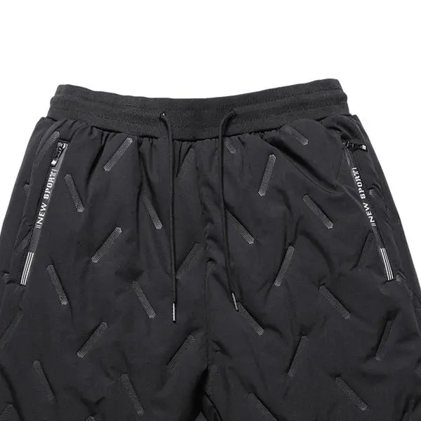 Men's 3-Pack Fleece-Lined Snow Pants - Fleece Lining, Drawstring Waistband, Ideal for Winter Sports & Casual Wear