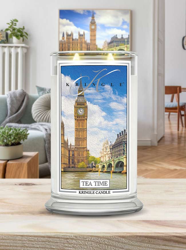 Tea Time Large Jar | Soy Candle
