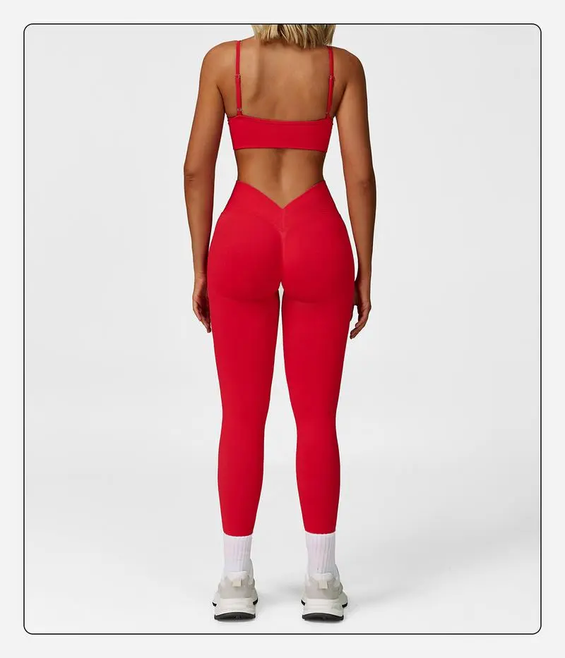 Women’s Activewear Set – Cute Sports Bra & Yoga Pants for Gym or Lounge