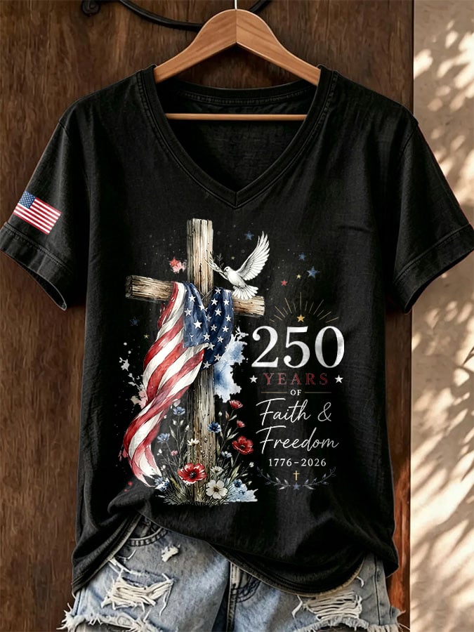 Women's Casual Print Short-Sleeve T-Shirt