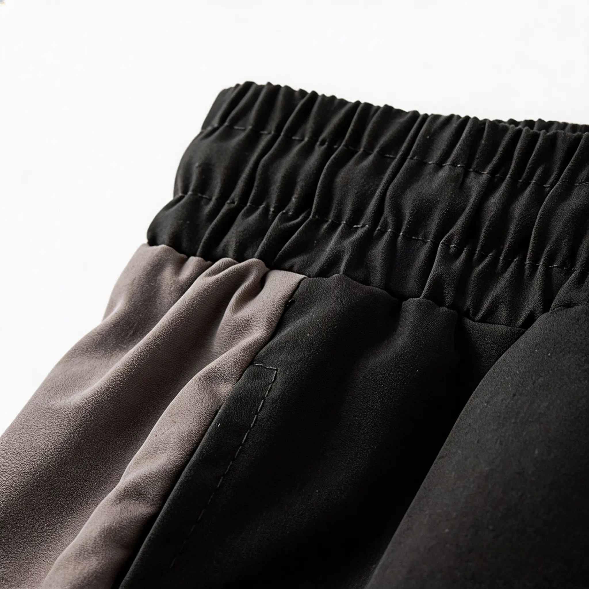 Men's Color-Block Side Stripe Wide Leg Pants – American Retro Loose Drape Sweatpants with LA Embroidery