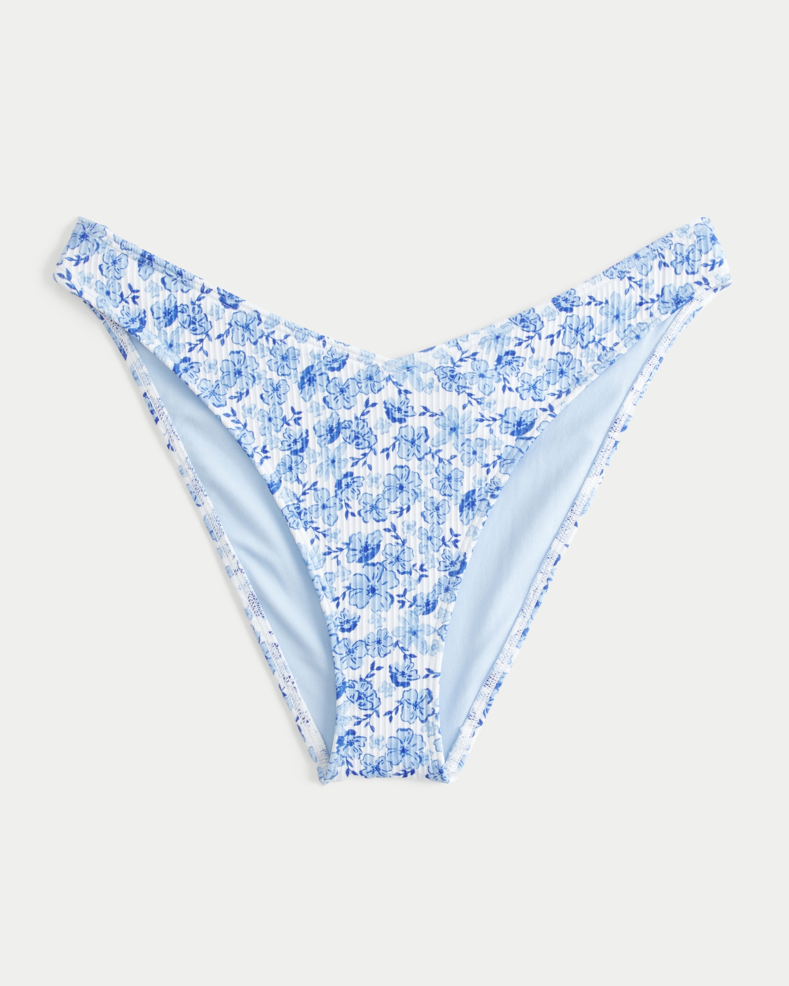 Ribbed Cheeky Bikini Bottom