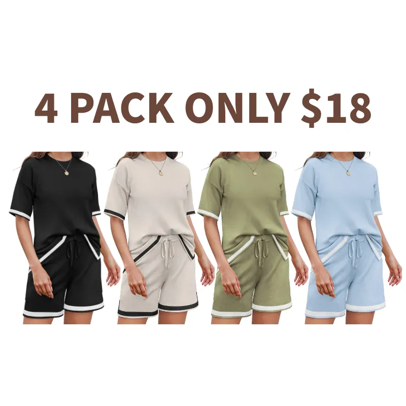 Women's Summer Knit Pajama Set