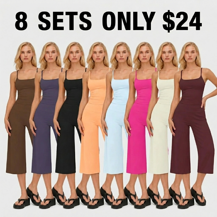 Women's 2-Piece Athleisure Fitness Clothes