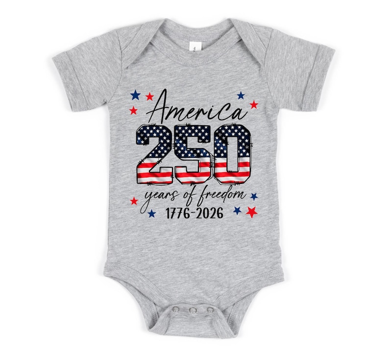 America 250th Anniversary Kids Shirt, United States of Patriotic Flag Toodler Tee, 4th of July T-Shirt, 250 Years of Independence Top