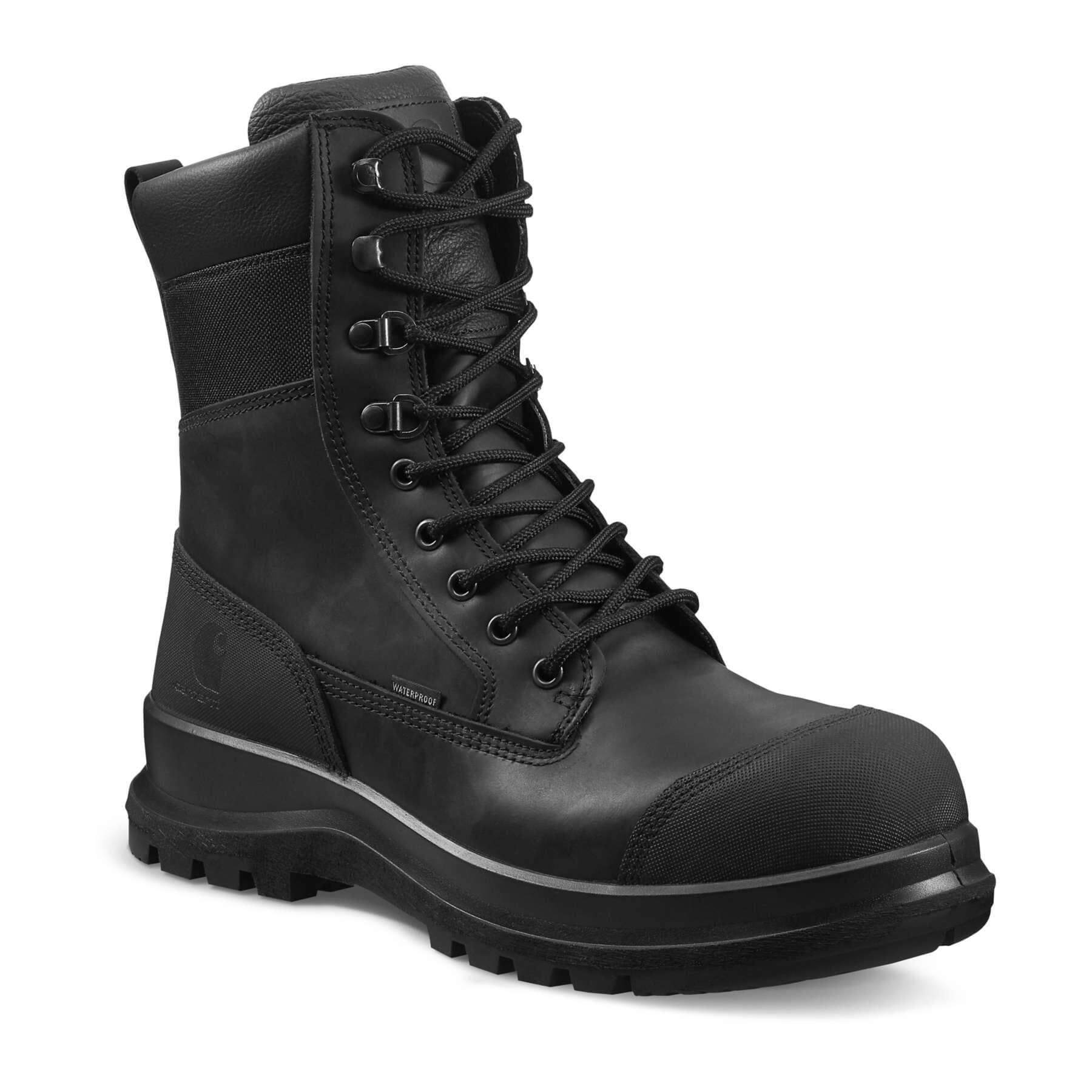 CHT Special Offer Detroit 8 Inch Work Boots F702905 Pack - Detroit S3 Waterproof Composite Safety Toe High Leg Work Boots + 3 Pack CHT Socks