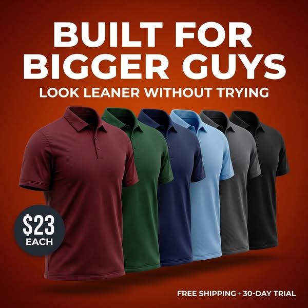 Men's Ultra Comfortable Polo Shirt